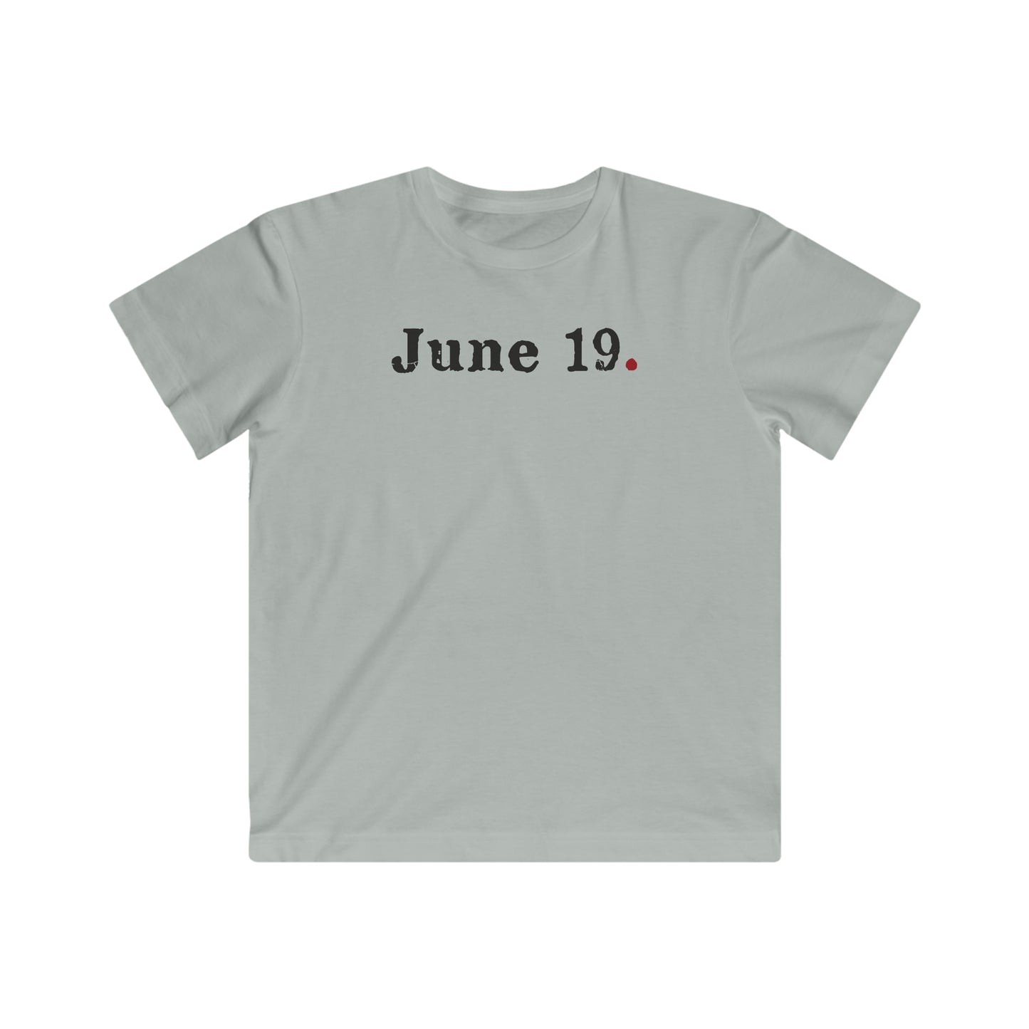 June 19 Period Kids Fine Jersey Tee