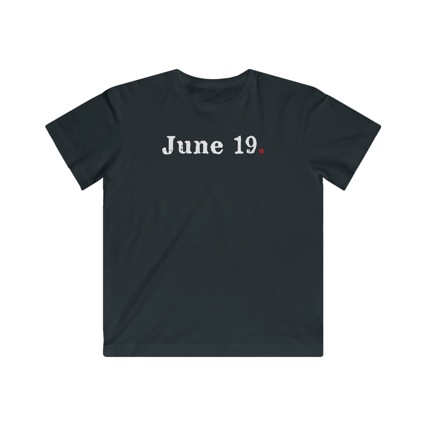 June 19 Period Kids Fine Jersey Tee